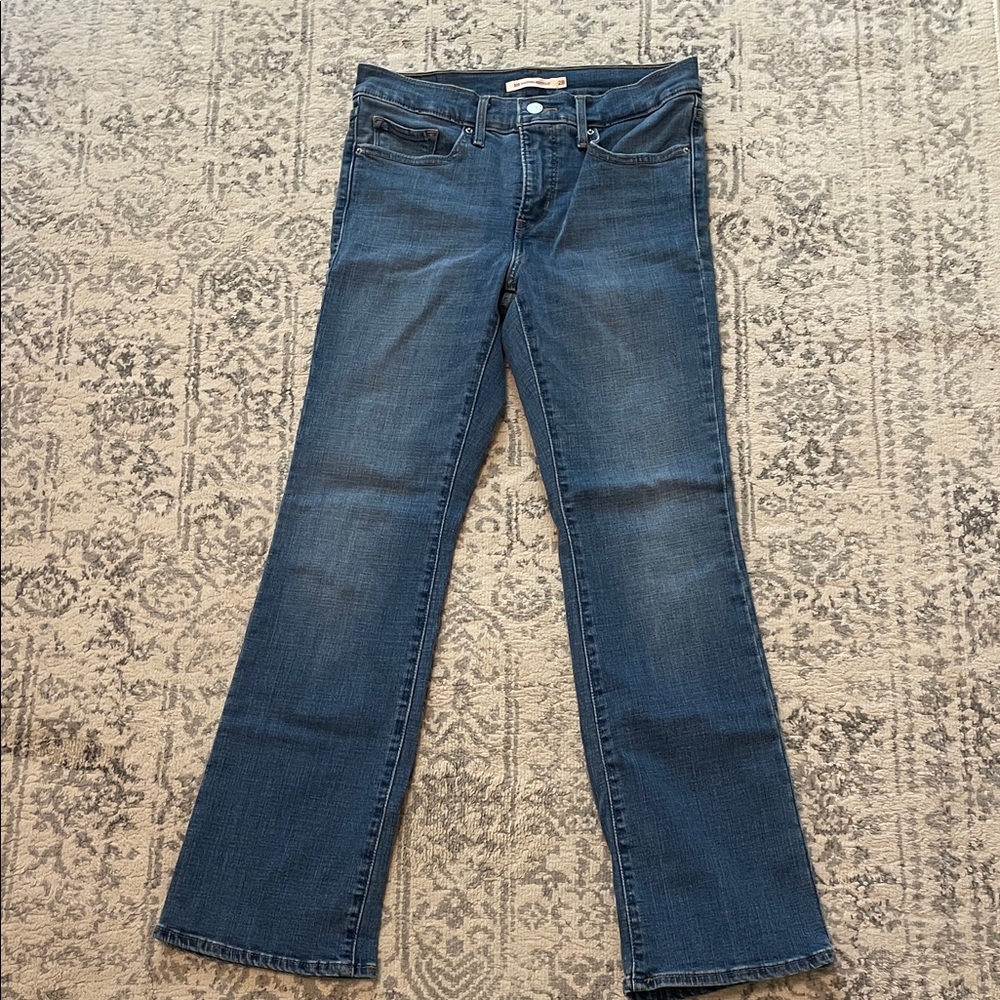 Levi's Dark Blue Flare Jeans